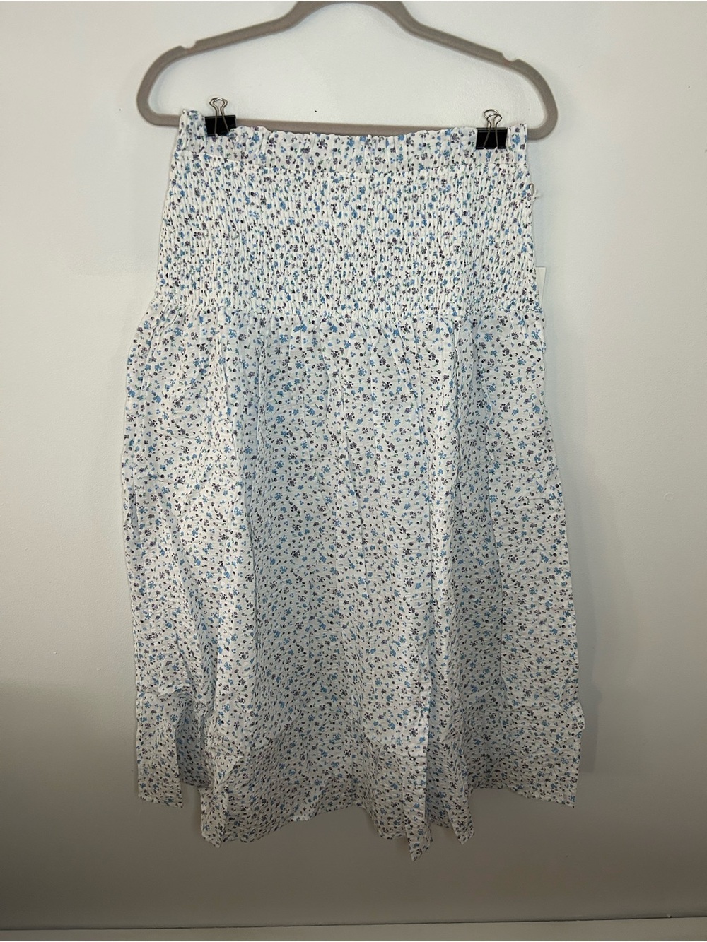 Tuckernuck Blue Ditsy Floral Maxi Skirt, NWT - Picture 2 of 6